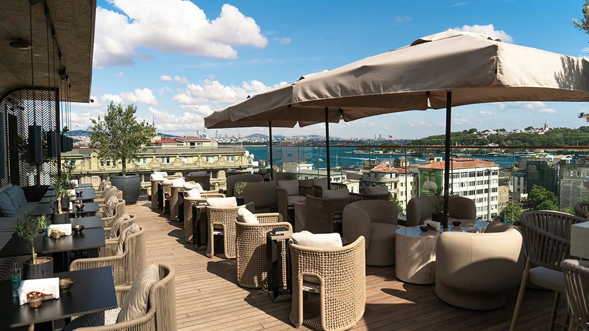 The Bank Roof Bar venue