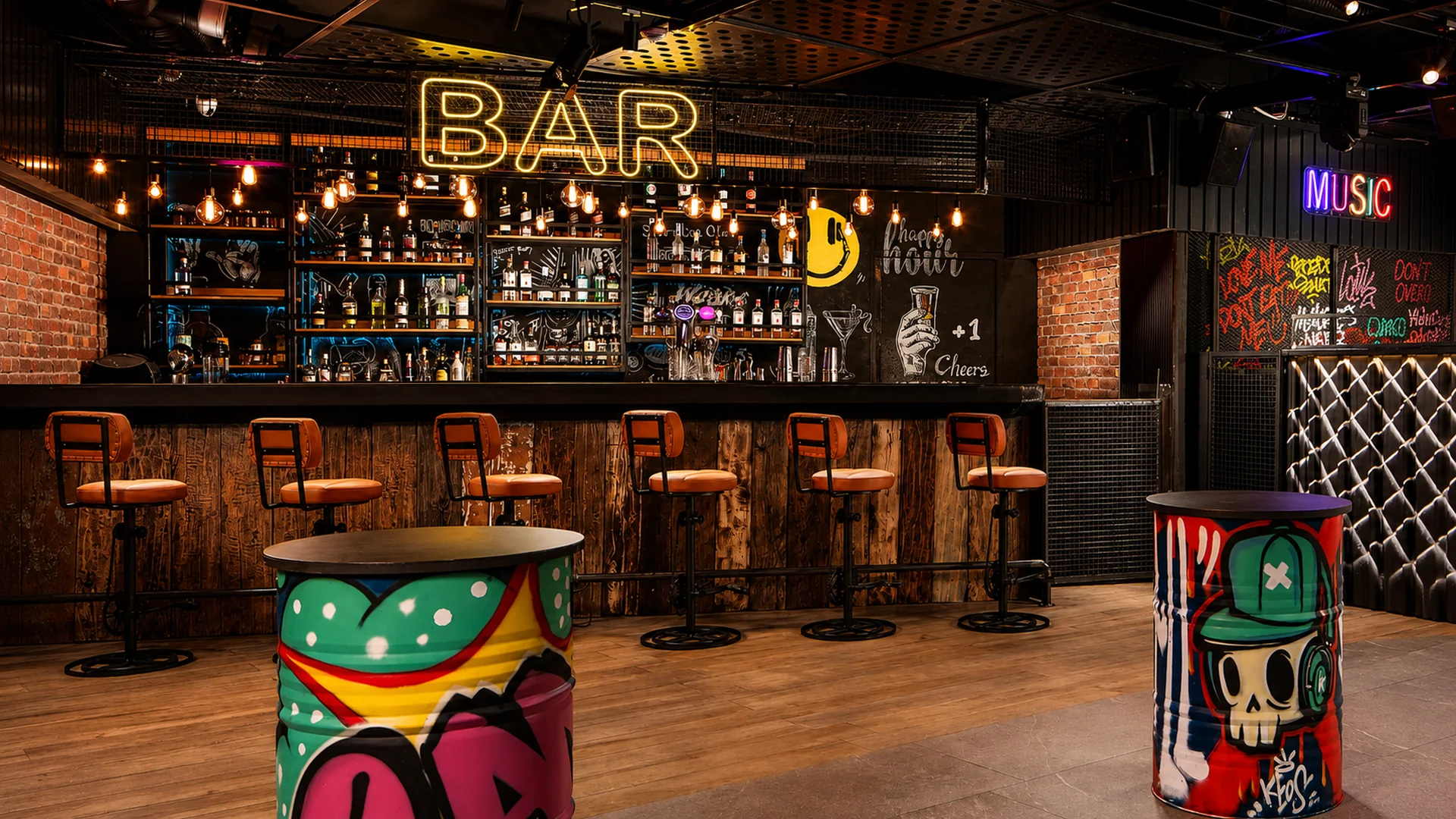 Graffitication Bar venue