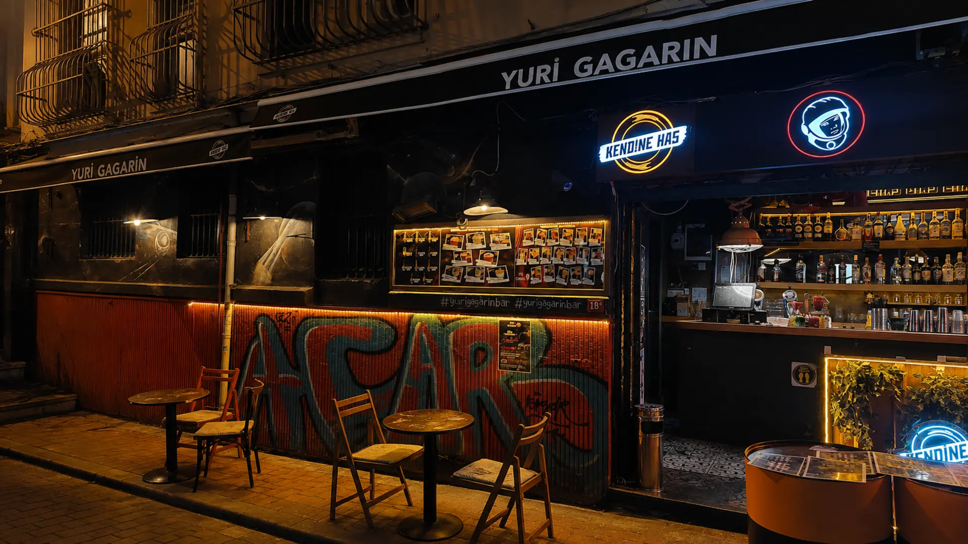 Yuri Gagarin Bar mekânı